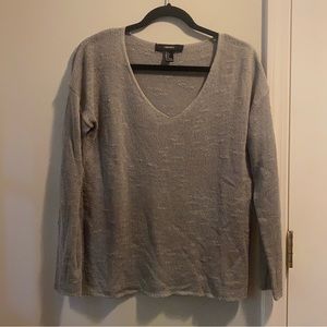 Forever 21 Loose Knit Sweater in Grey